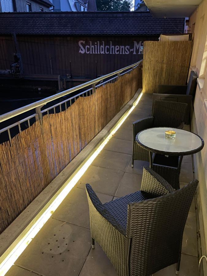 Ferienwohnung Innenstadt Apartment Balkon Erfurt Blickfang NEU Exterior foto